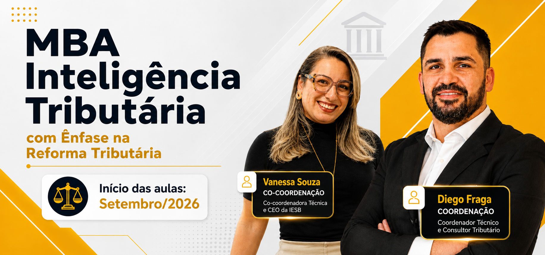 Imagem do curso MBA Inteligência Tributária com Ênfase na Reforma Tributária